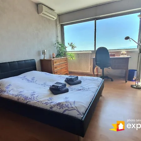 Apartman Bel Avec Vue Splendide Sur Toute La De - Parking Gratuit Colmar