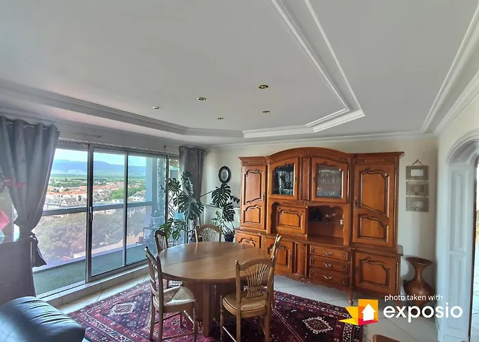 Appartamento Bel Avec Vue Splendide Sur Toute La De - Parking Gratuit Colmar