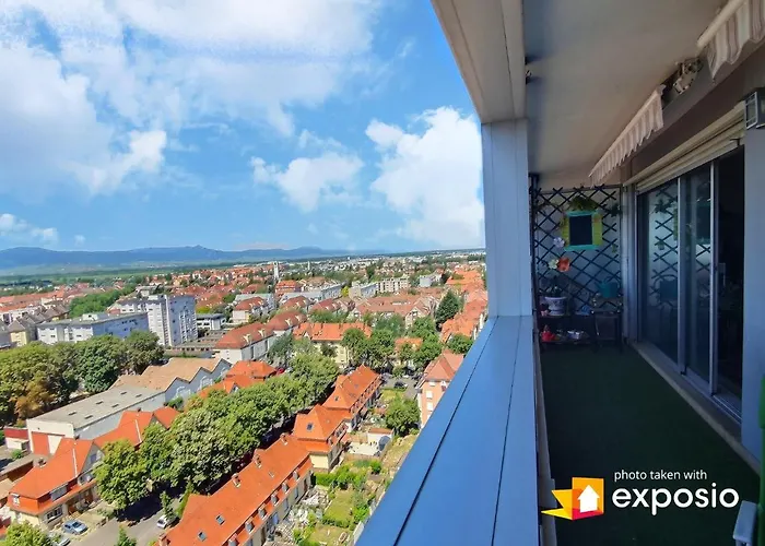 Appartamento Bel Avec Vue Splendide Sur Toute La De - Parking Gratuit